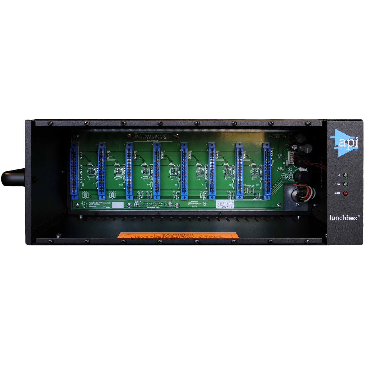 API 500-8 lunchbox for 500-Series Modules (8-Slot)