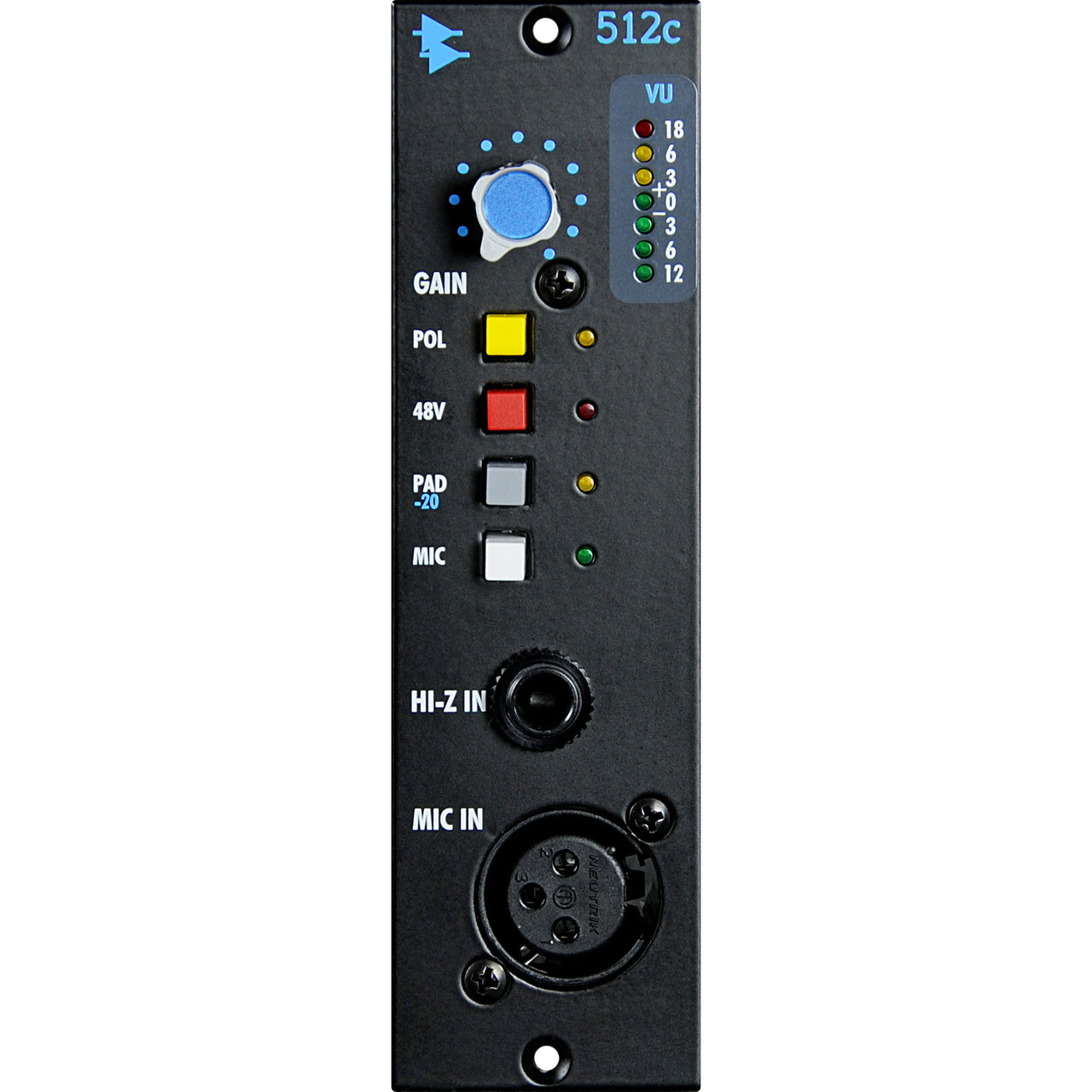 API 512c Preamplifier (500 Series Module) – Guildwater Gear