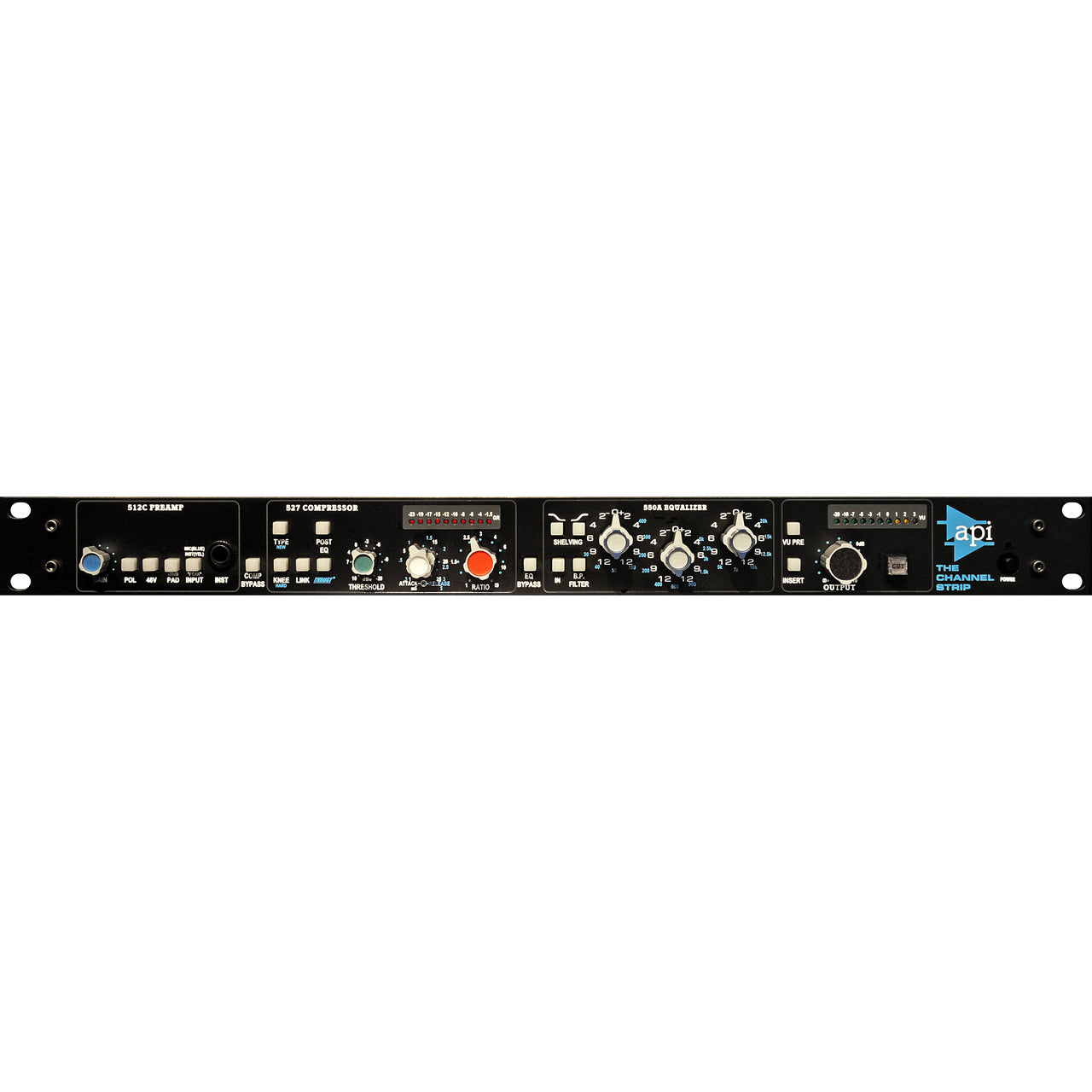 API The Channel Strip (Preamp Compressor EQ Rack-Mount)