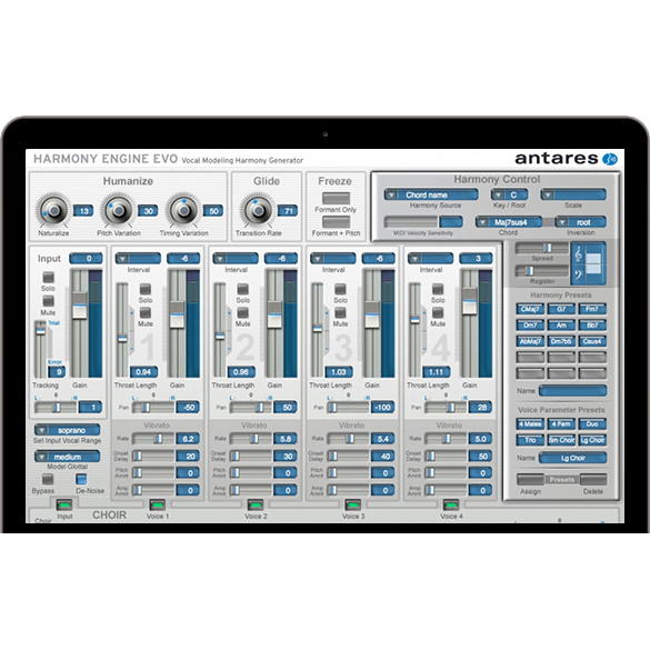 Antares Harmony Engine Harmony Generator