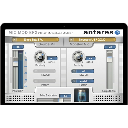 Antares Mic-Mod EFX Microphone Modeling Software