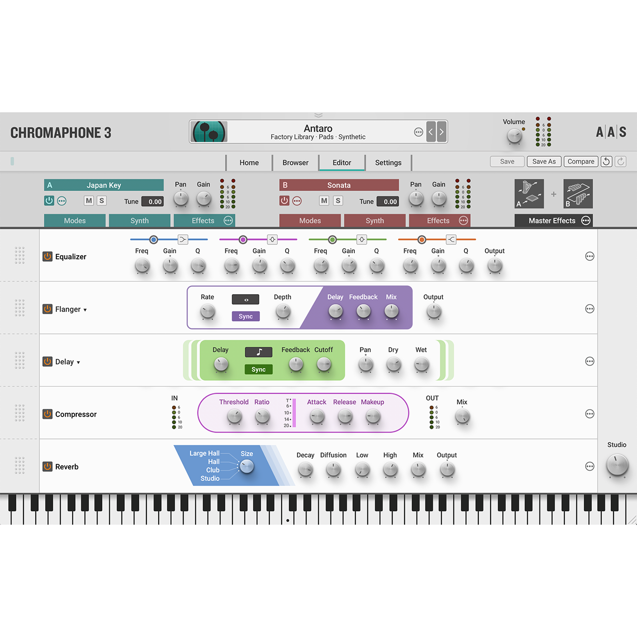 Applied Acoustics Systems Chromaphone 3 Synthesizer