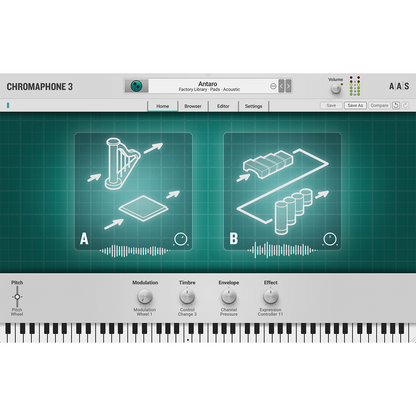 Applied Acoustics Systems Chromaphone 3 Synthesizer