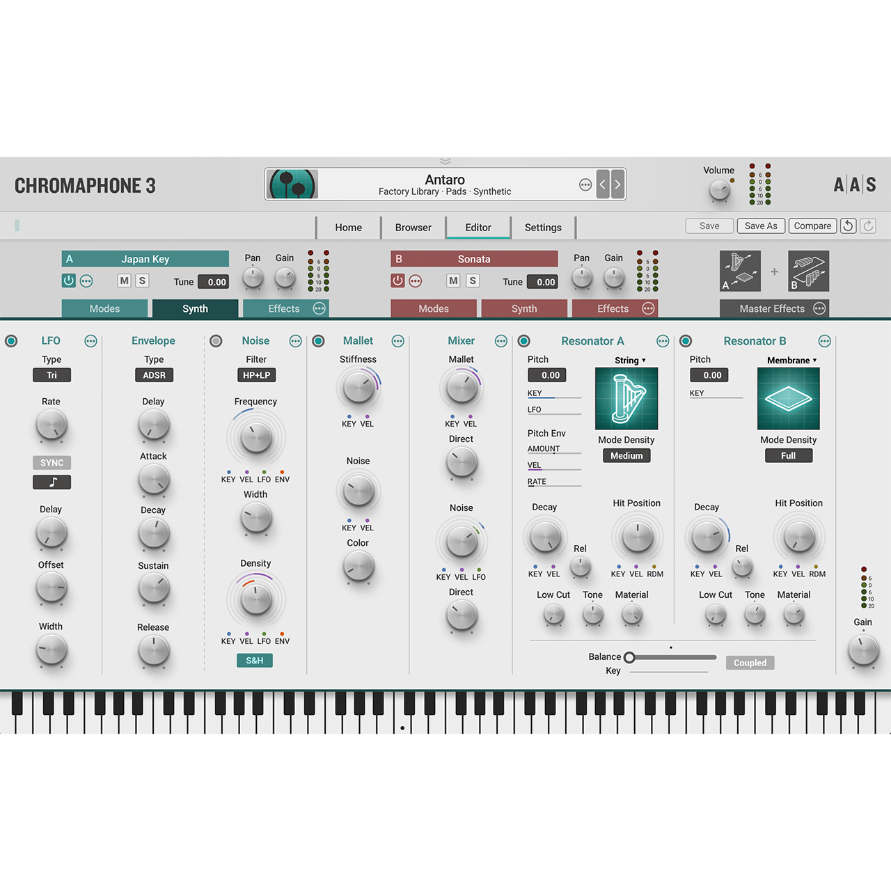 Applied Acoustics Systems Chromaphone 3 Synthesizer