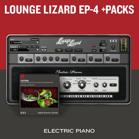 Applied Acoustics Systems Lounge Lizard EP-4 + Packs
