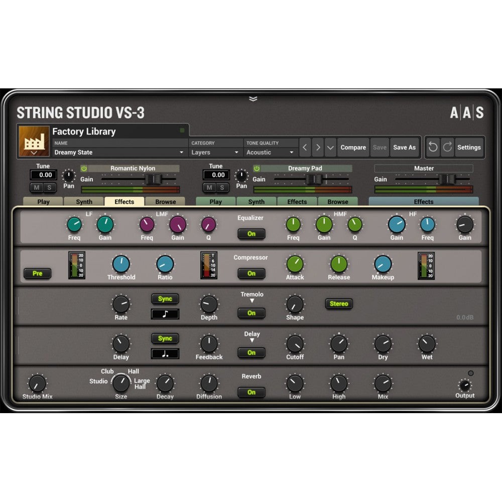 Applied Acoustics Systems String Studio VS-3 Synthesizer