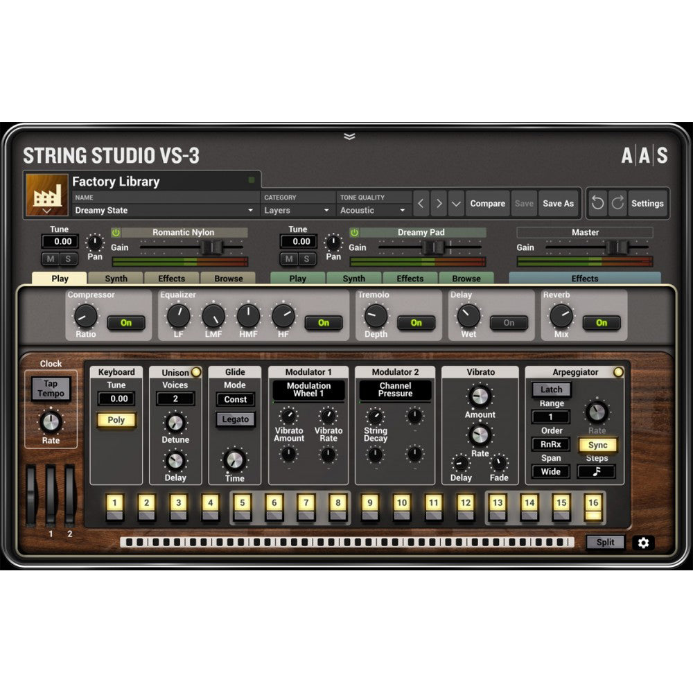 Applied Acoustics Systems String Studio VS-3 Synthesizer