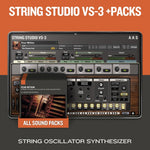 Applied Acoustics Systems String Studio VS-3 Synthesizer + Packs