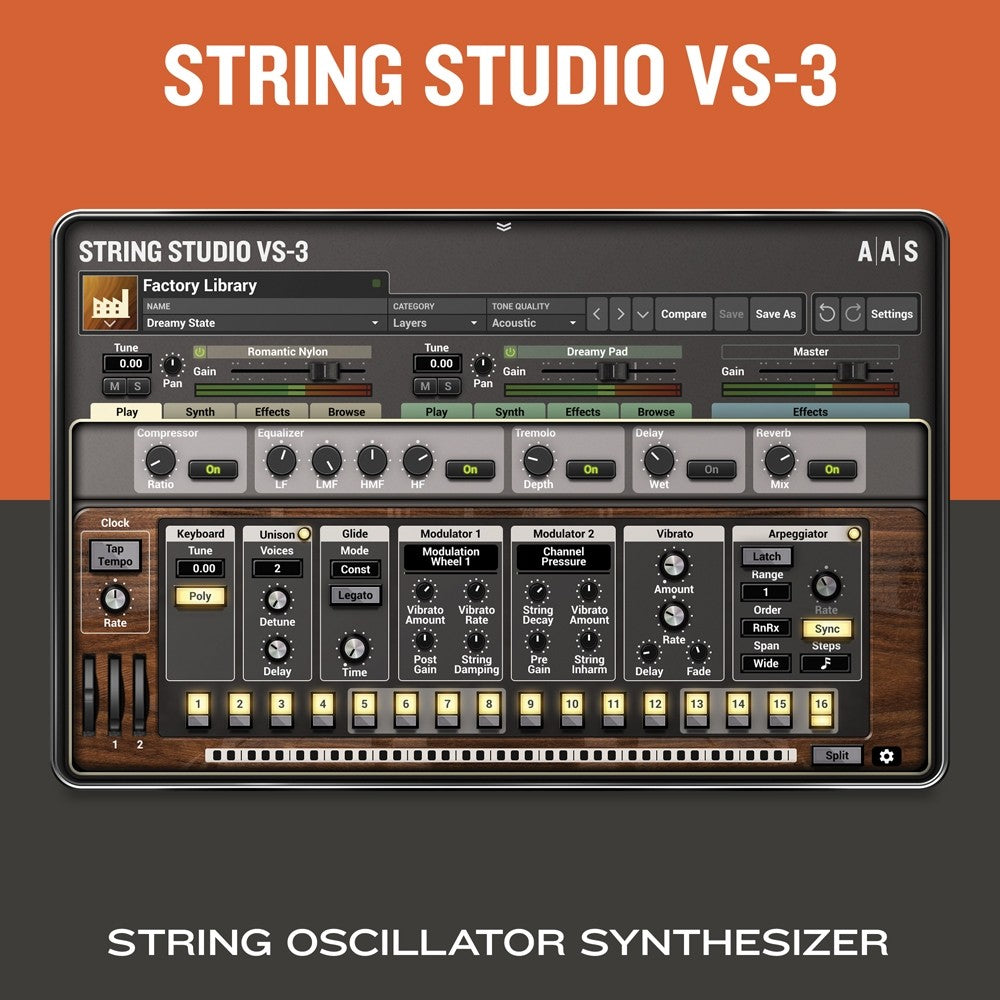 Applied Acoustics Systems String Studio VS-3 Synthesizer