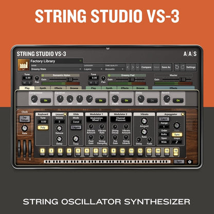 Applied Acoustics Systems String Studio VS-3 Synthesizer