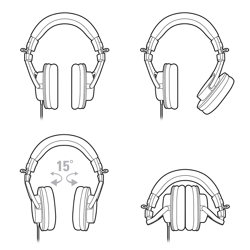 Audio-Technica ATH-M30x Professional Monitor Headphones