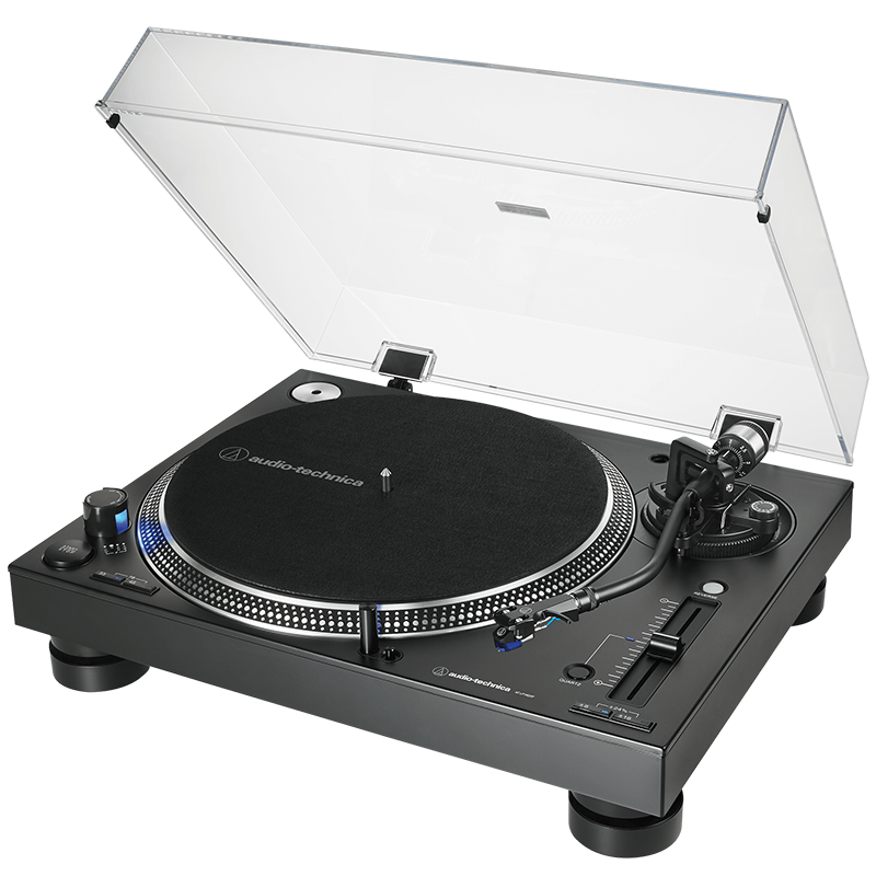Audio-Technica AT-LP140XP-BK Professional DJ Turntable (Direct-Drive)