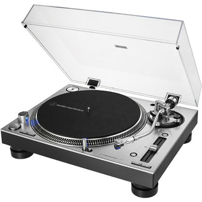 Audio-Technica AT-LP140XP-SV Professional DJ Turntable (Direct-Drive)