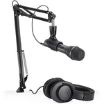 Audio-Technica AT2005USBPK Headphone Microphone Podcaster Pack