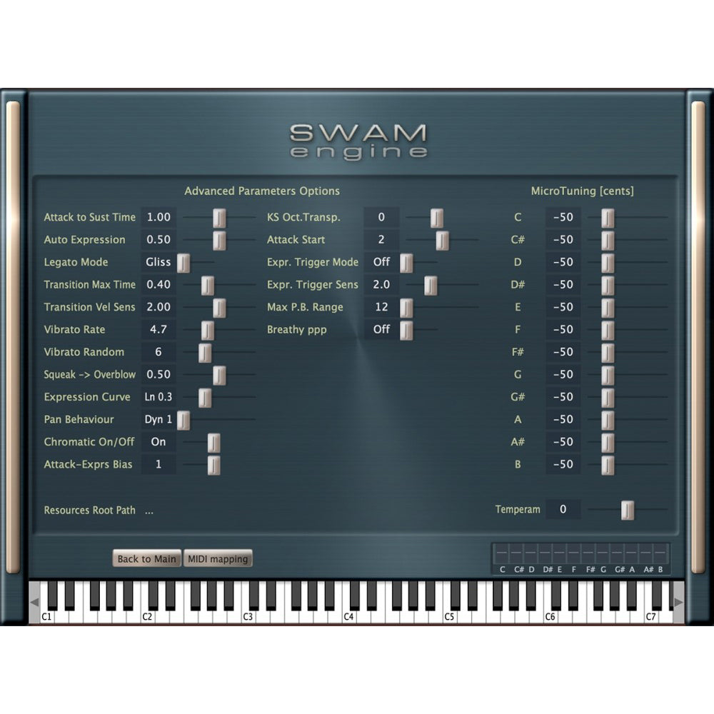 Audio Modeling SWAM Double Reeds Virtual Instrument