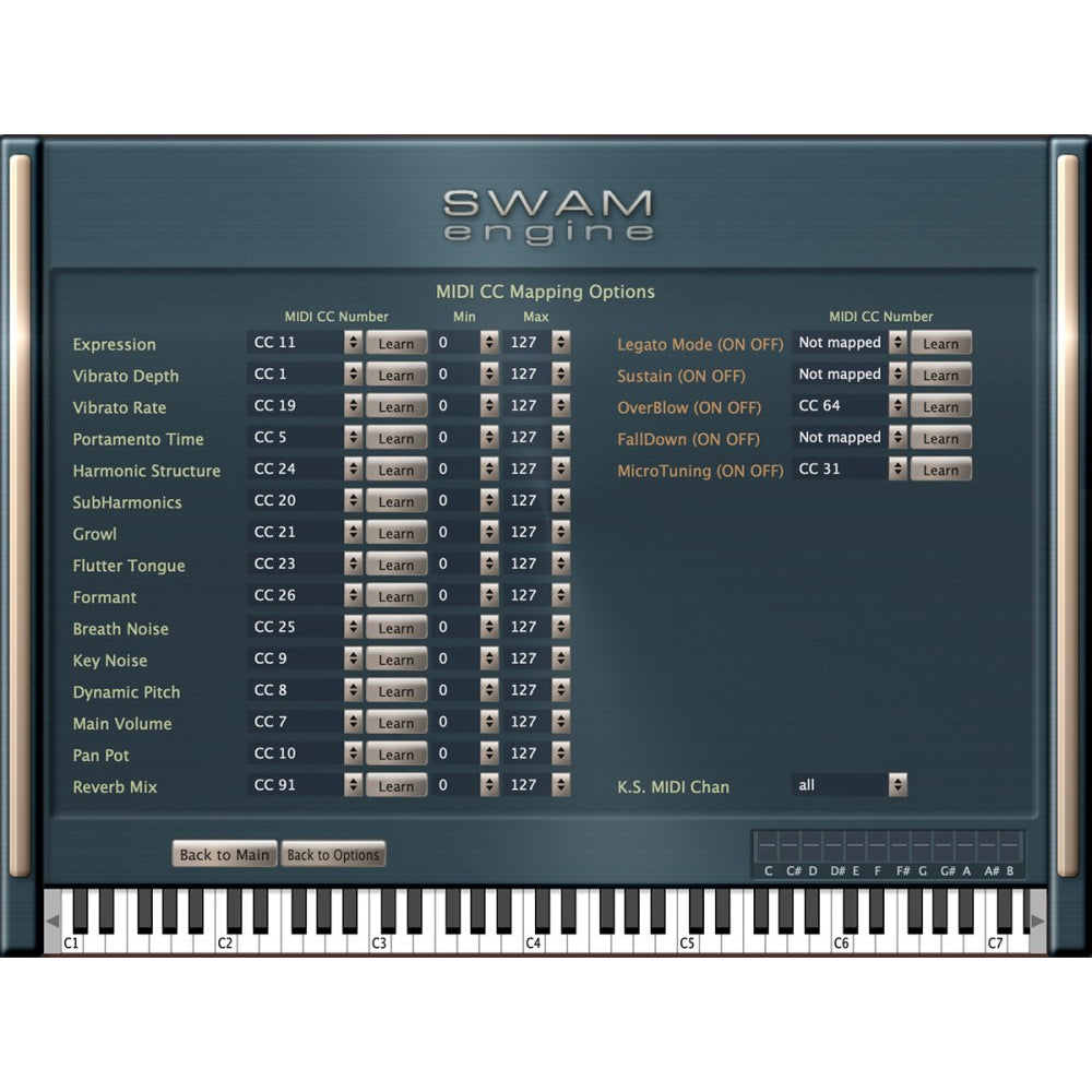 Audio Modeling SWAM Saxophones Virtual Instrument
