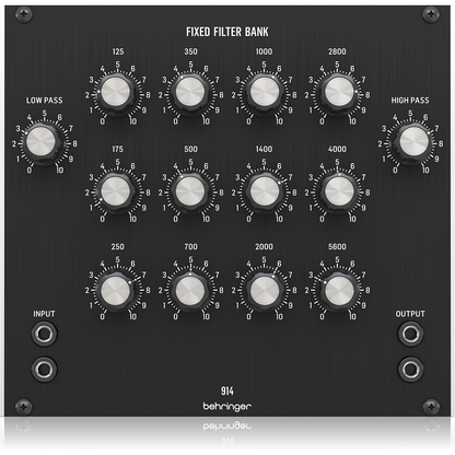 Behringer 914 Fixed Filter Bank Eurorack Module