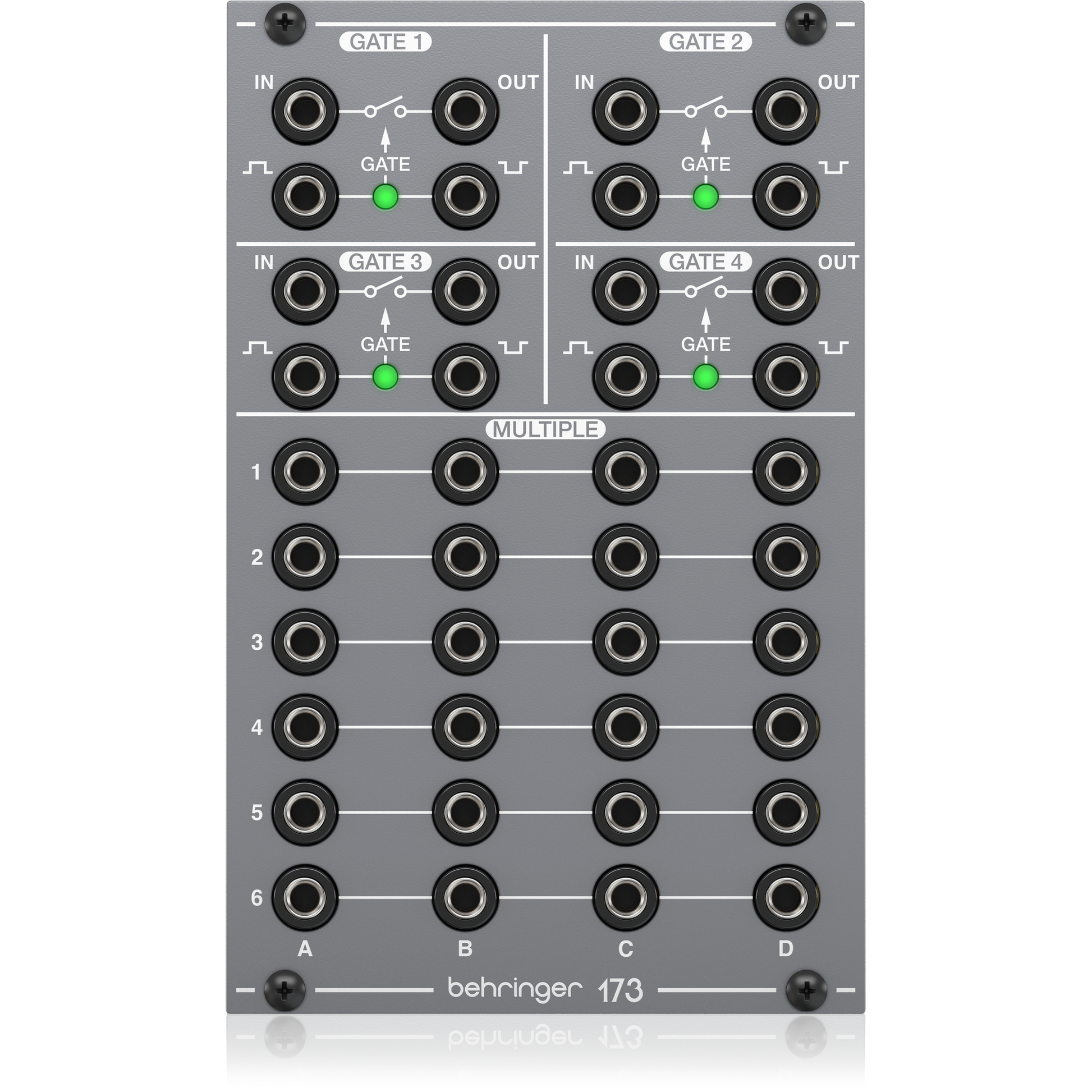 Behringer 173 QUAD GATE MULTIPLES Eurorack Module