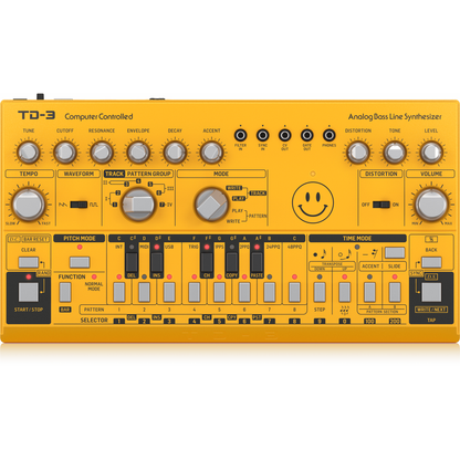 Behringer Analog Bass Synthesizer (Yellow)