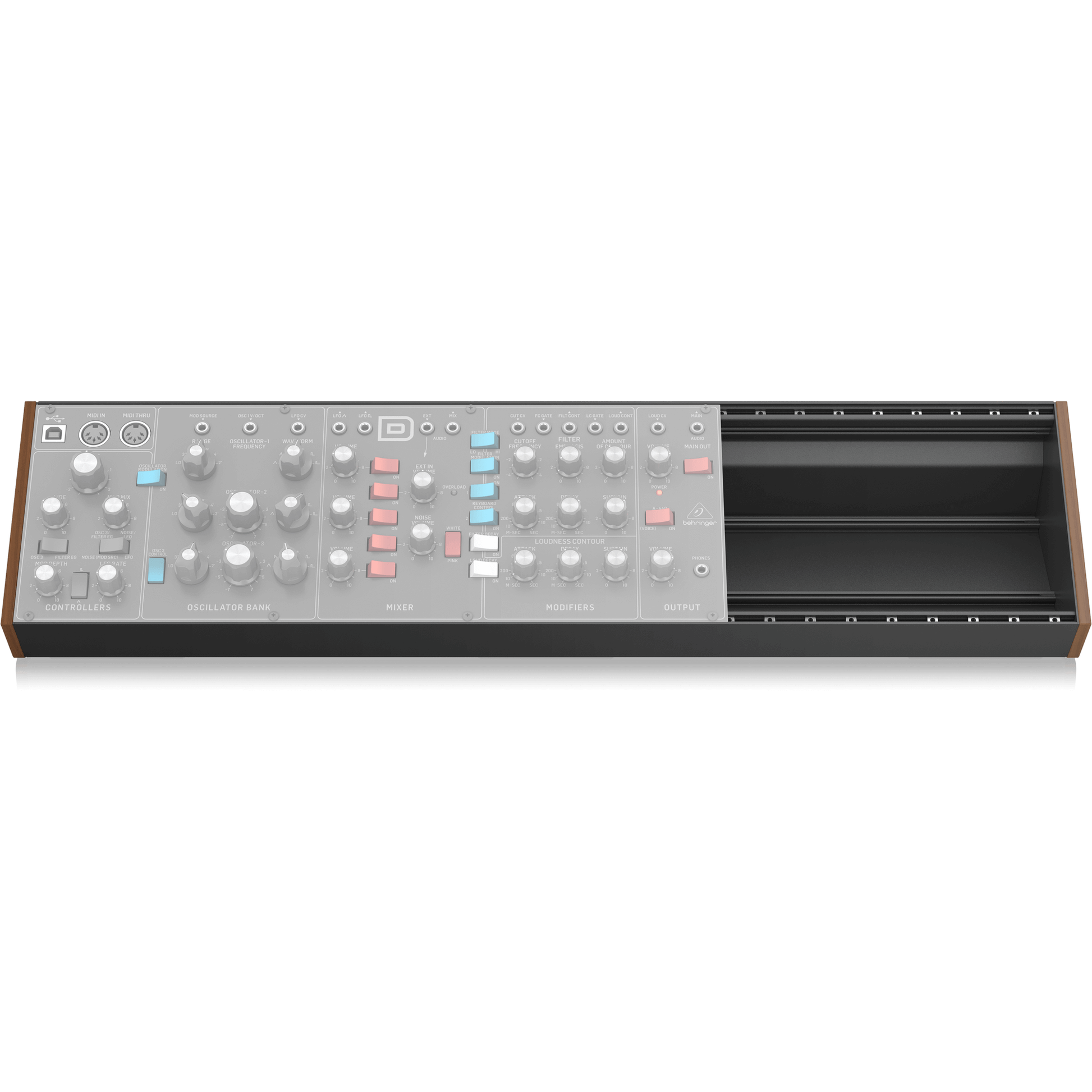 Behringer EURORACK 104 Skiff Case