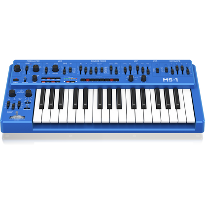 Behringer MS-1 Analog Synthesizer (Blue)