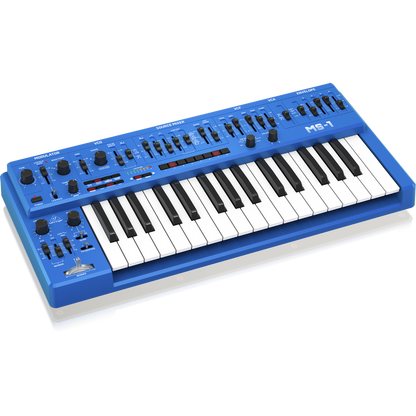 Behringer MS-1 Analog Synthesizer (Blue)