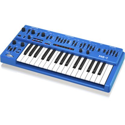 Behringer MS-1 Analog Synthesizer (Blue)