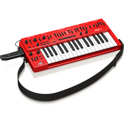 Behringer MS-1 Analog Synthesizer (Red)