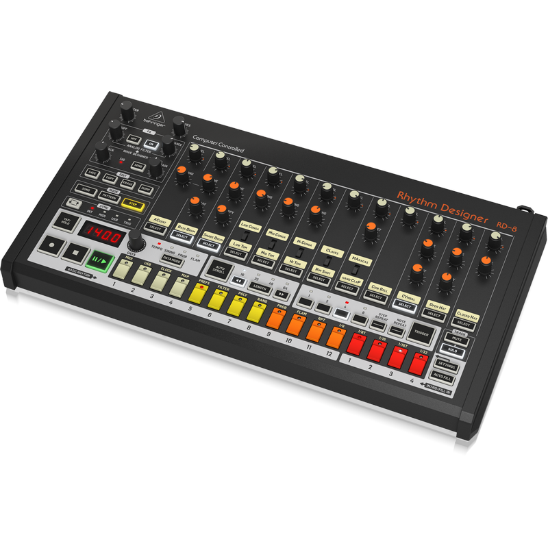 Behringer Rhythm Designer RD-8 Analog Drum Machine