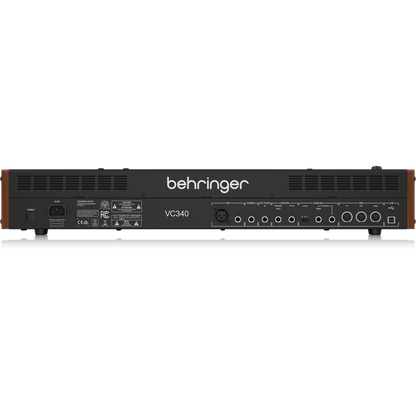 Behringer Vocoder VC340 Analog Synthesizer