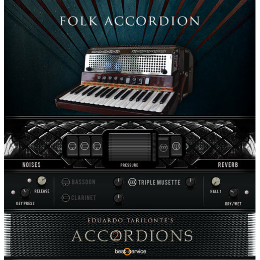 Best Service Accordions 2 - Single Folk Accordion