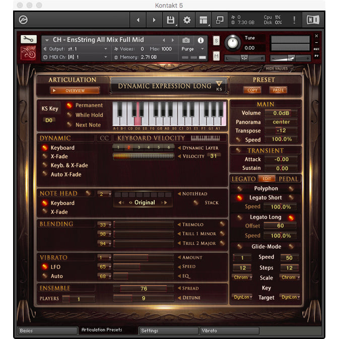 Best Service Chris Hein Ensemble Strings Upgrade