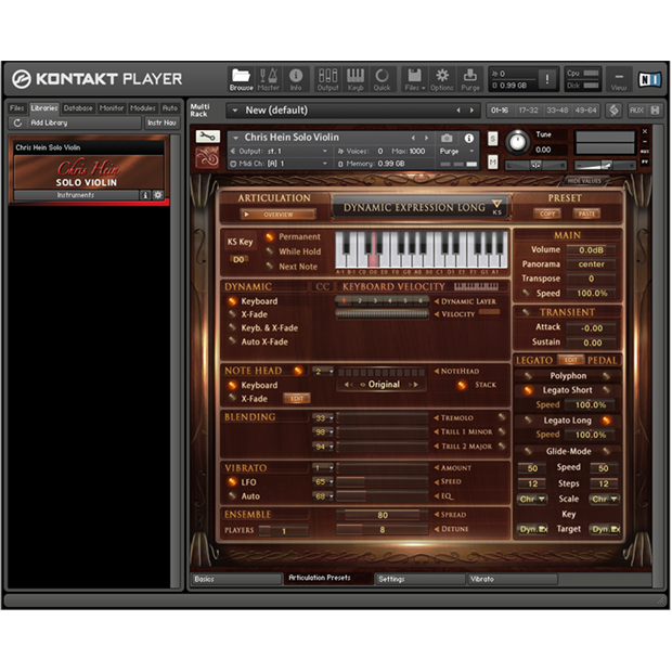 Best Service Chris Hein Solo Violin EXtended
