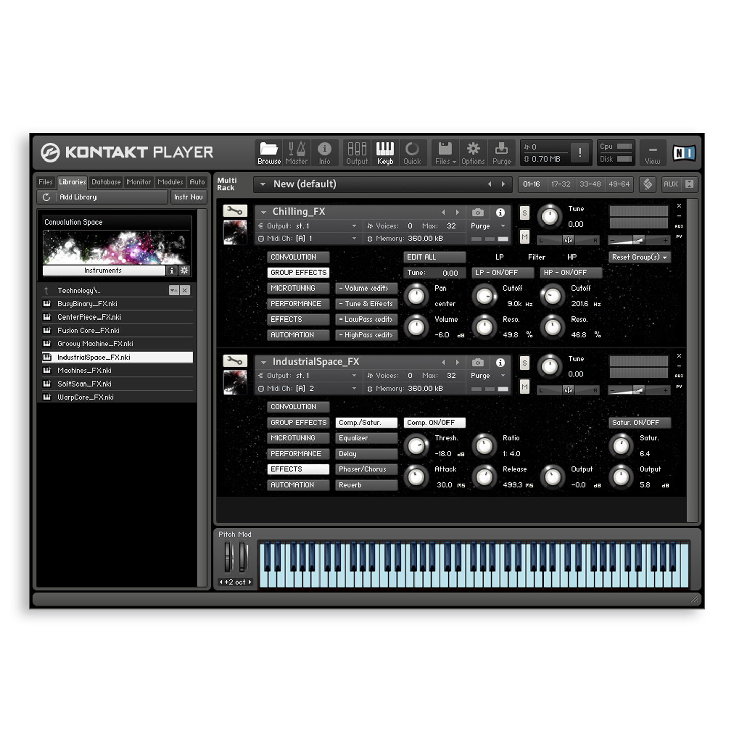 Best Service Convolution Space