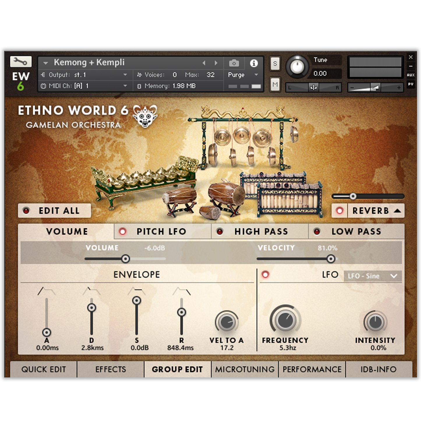 Best Service Ethno World 6 Complete