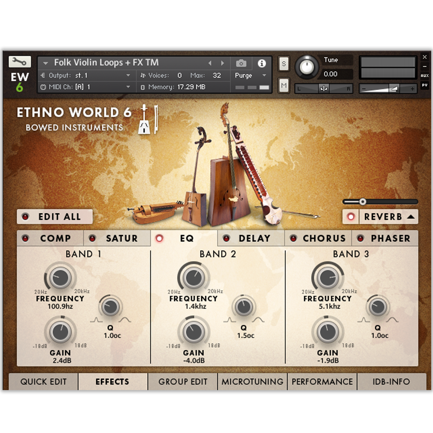 Best Service Ethno World 6 Instruments Upgrade