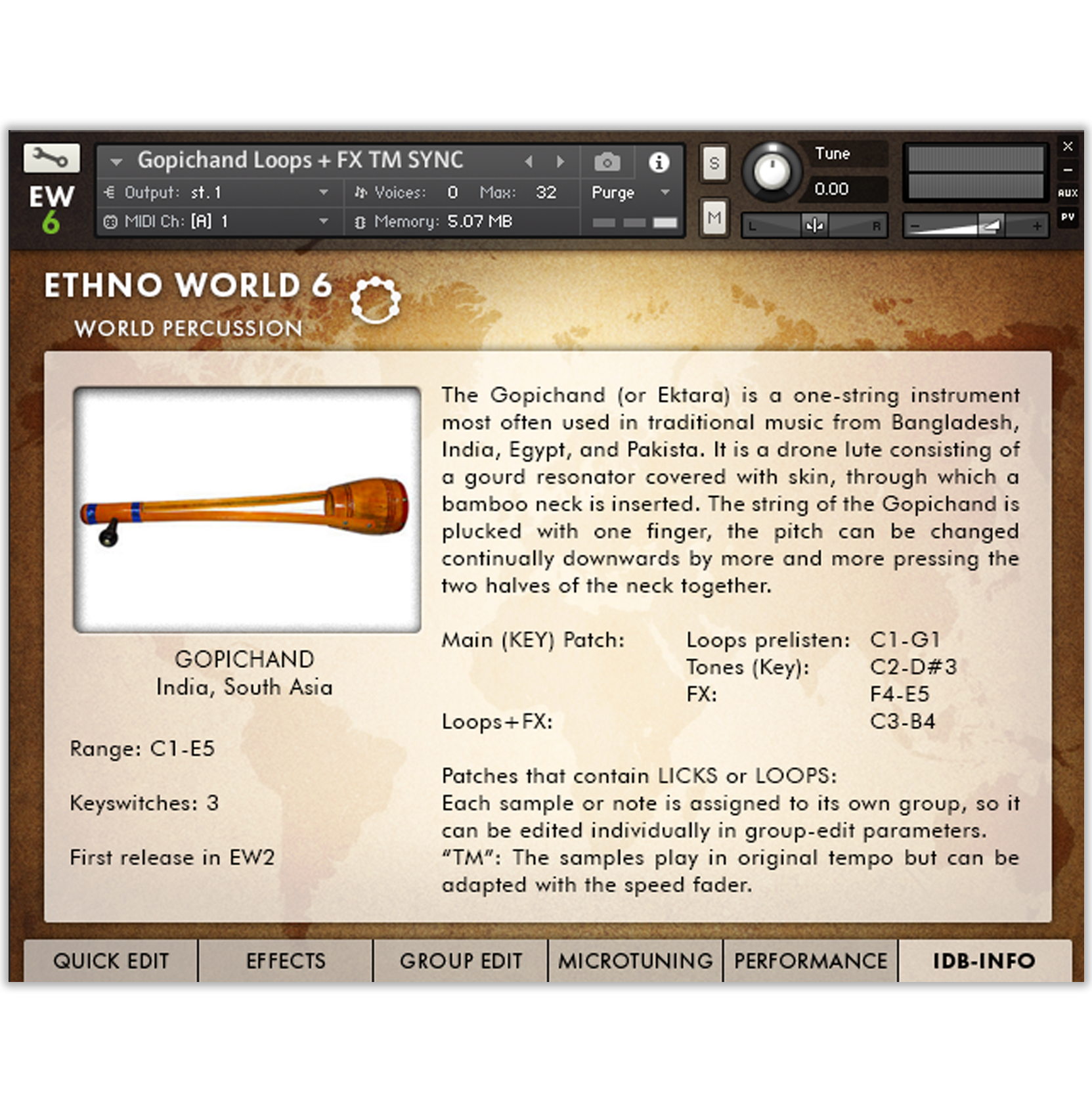 Best Service Ethno World 6 Instruments