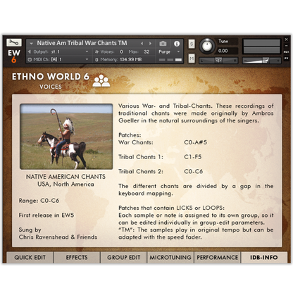 Best Service Ethno World 6 Voices Upgrade