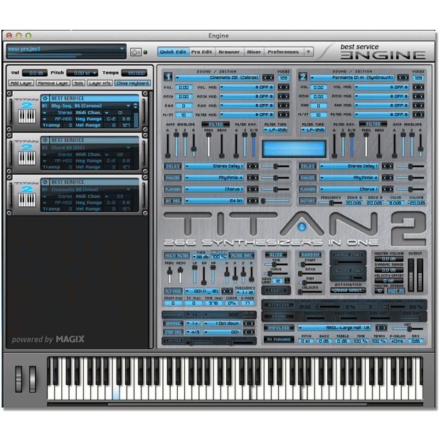 Best Service TITAN 2 Upgrade