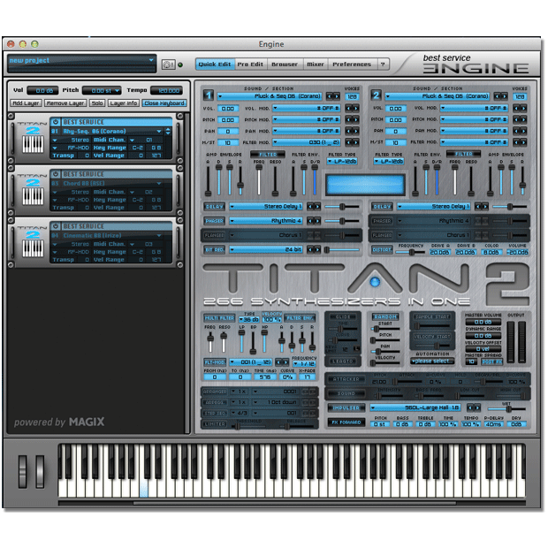 Best Service TITAN 2 Upgrade