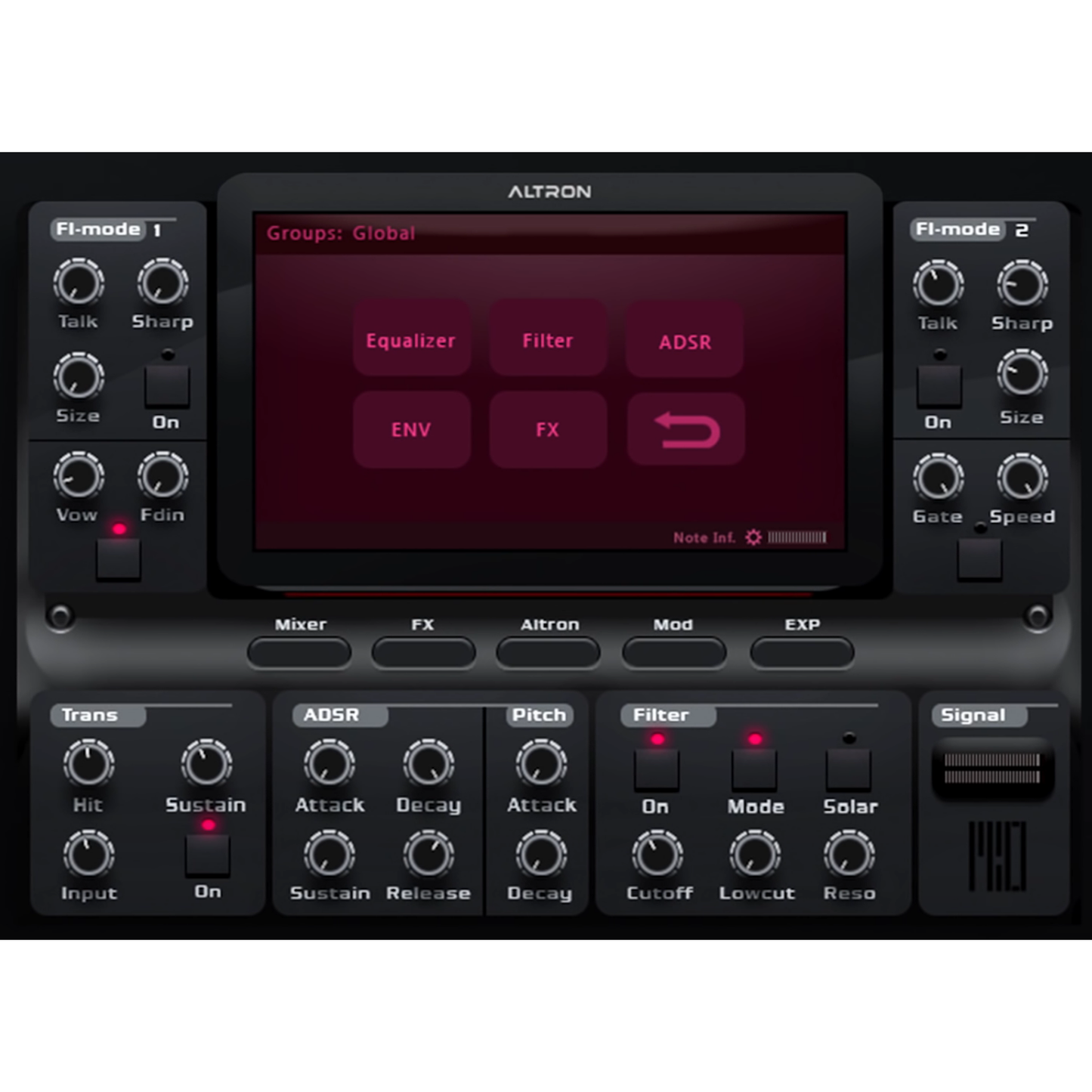 Beyron Audio Altron Sample-Based Synthesizer