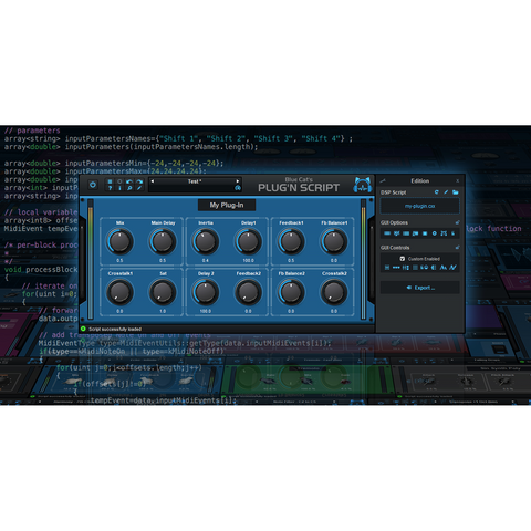 Blue Cat Audio Plug'n Script