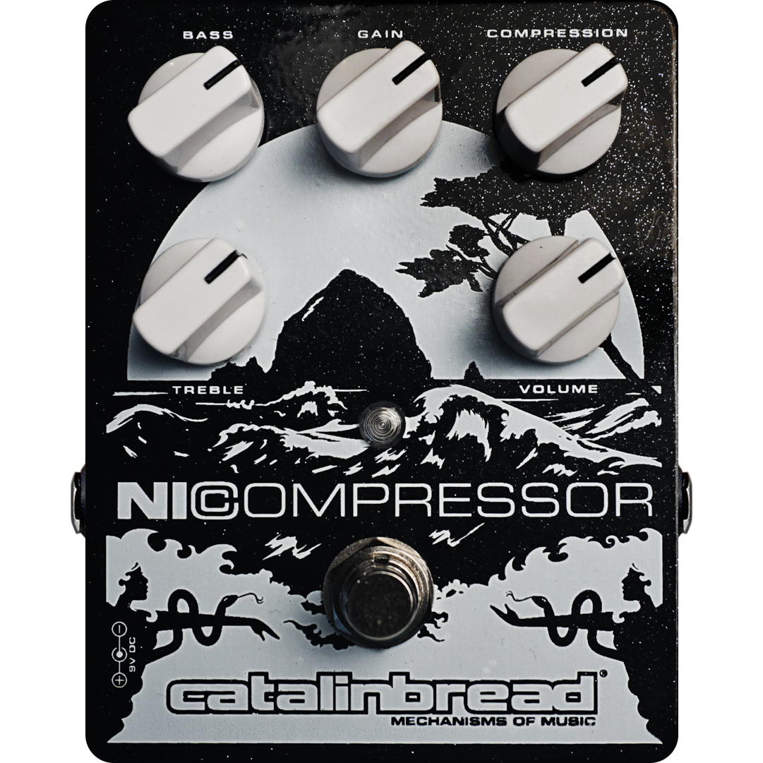 Catalinbread Nicompressor Pedal (Silver Black)