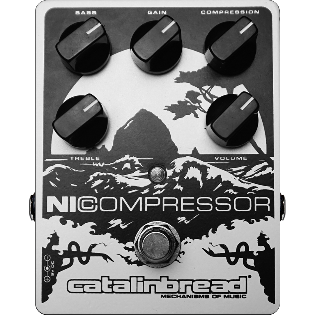 Catalinbread Nicompressor Pedal (Soft Pearl)