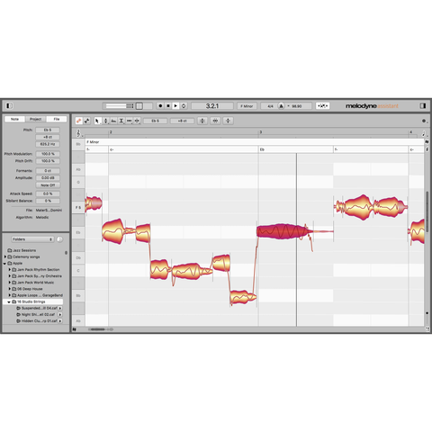 Celemony Melodyne Assistant 5 Upgrade from Essential