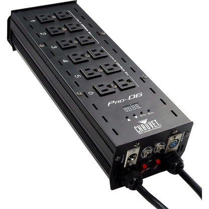 Chauvet Pro D6 Dimmer Pack (6-Channel DMX-512)