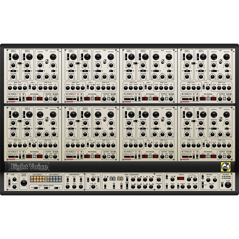 Cherry Audio Eight-Voice Virtual Synthesizer