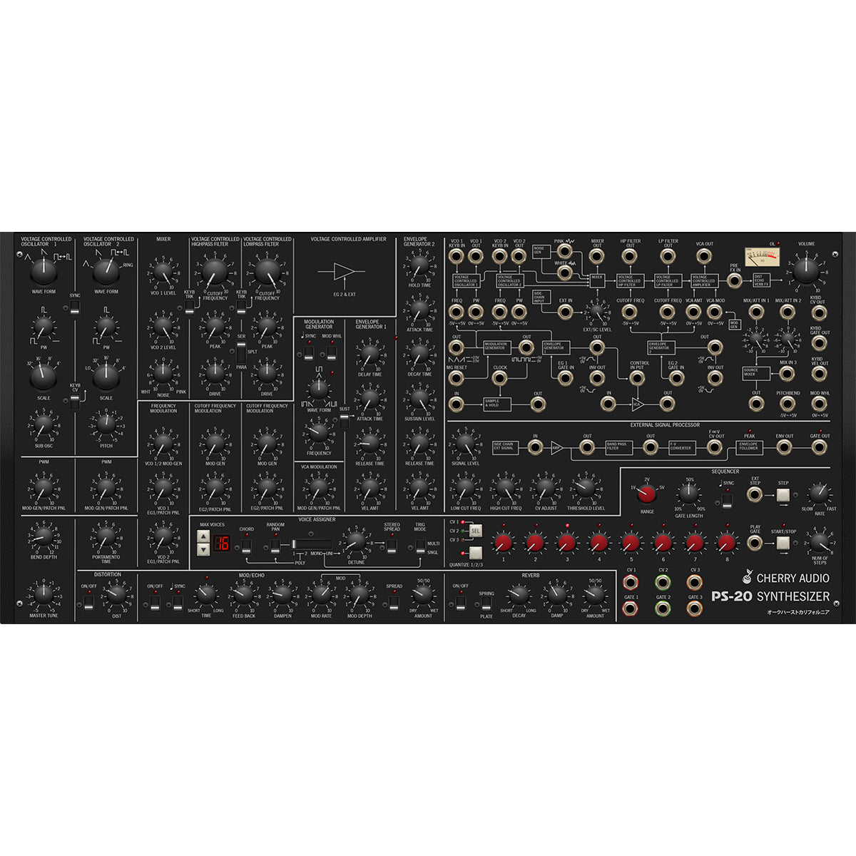 Cherry Audio PS-20 Synthesizer Virtual Instrument