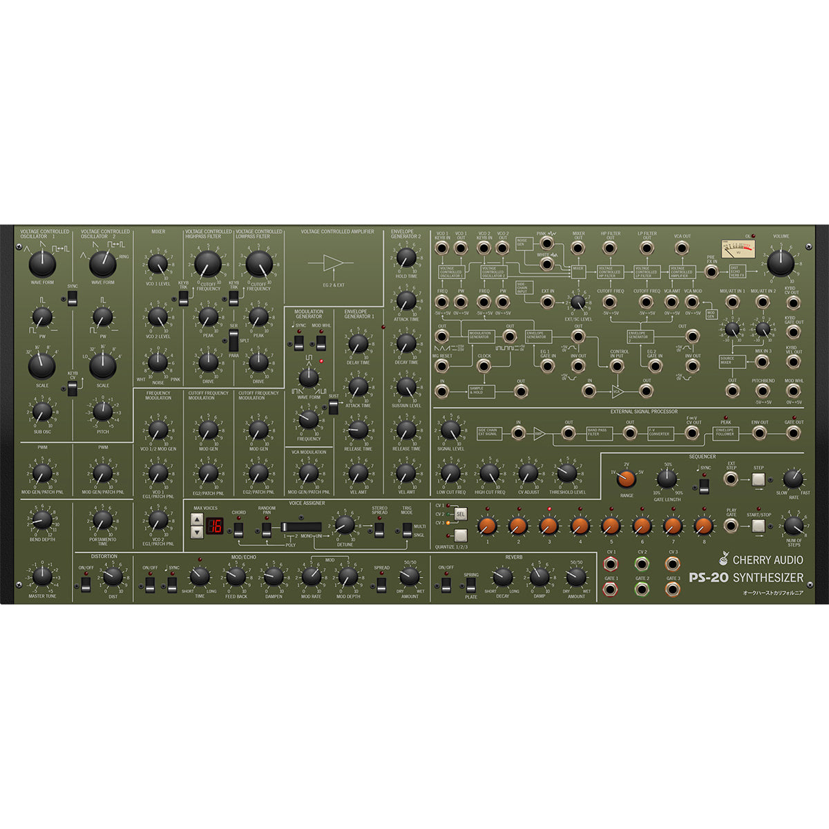 Cherry Audio PS-20 Synthesizer Virtual Instrument