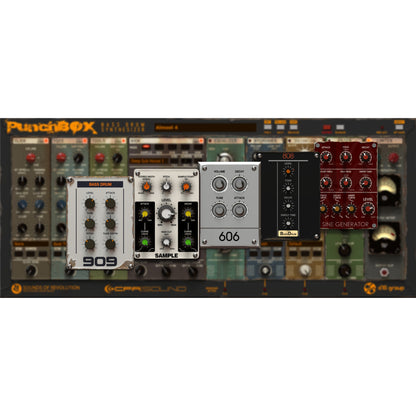 D16 Group PunchBox Bass Drum Synthesizer Virtual Instrument